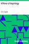 [Gutenberg 37411] • A Primer of Assyriology